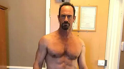 Christopher Meloni Goes Shirtless in His Kilt While in Quara
