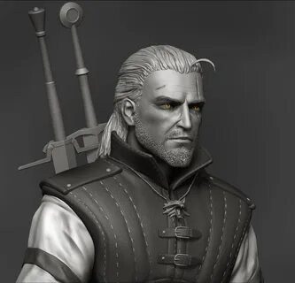 Geralt of Rivia - Проект из галереи 3D Моделей