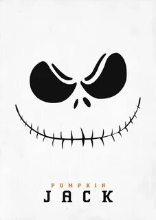 Free printable jack skellington pumpkin carving stencil temp