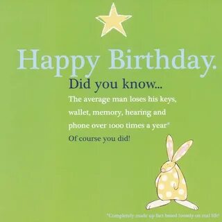 funny birthday wishes bunny