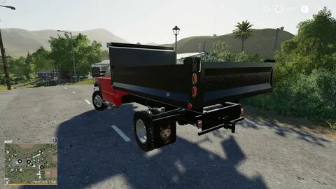 FS19 F550 dump truck v1.0 - Farming Simulator 17 mod / FS 20