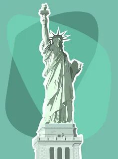 statue of liberty graphic - Clip Art Library