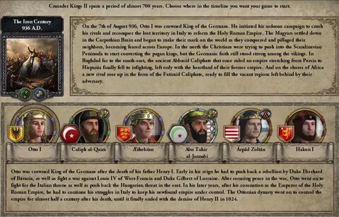 CK2 - Dev Diary #124 - Recommended Characters in The Iron Ce