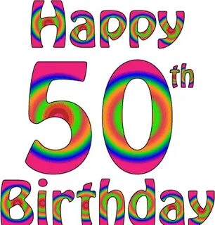 Library of happy 50th birthday jpg stock free png files ► ► 