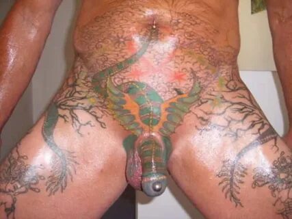 Tattooed Cock III - Fetish Porn Pic