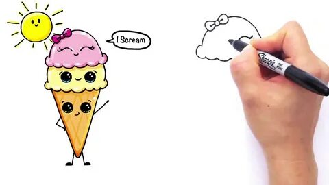 Ice Cream Easy Drawing