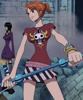 Nami Thriller Bark. One piece nami, Cute anime character, On