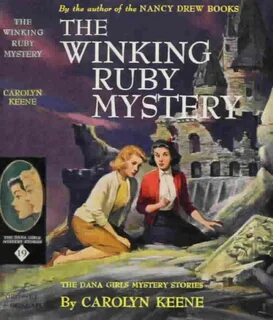 Dana Girls 19 The Winking Ruby Mystery 1957 Nancy drew books