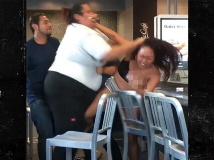 Girls Fight With Boobs Out