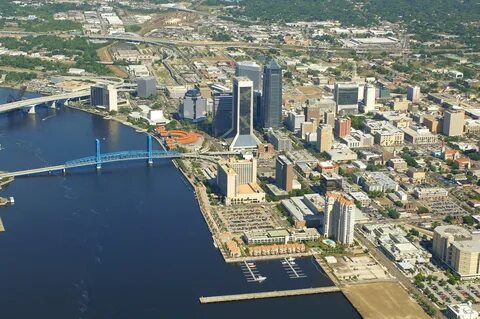 Downtown Jacksonville Aerial photography, Aerial, Photograph