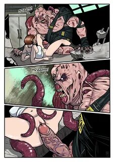 Karhumies - Nemesis and Jill porn comic (Resident Evil)