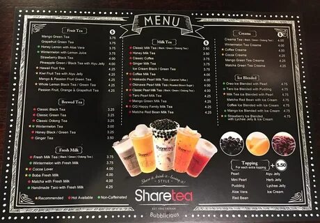 Sharetea Prices - Price and Reviews