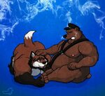 Xbooru - bear cigar fox gay harness male oral smoking 256112
