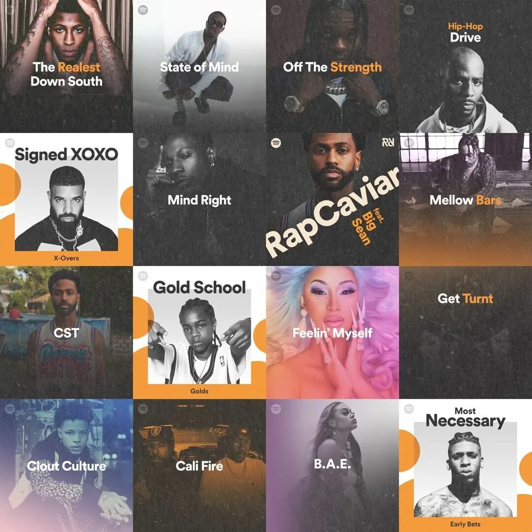 RapCaviar в Instagram: "All new September covers for our rap playlists, only on Spoti...