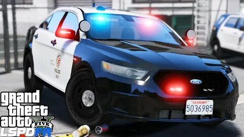 GTA 5 LSPDFR Police Mod 327 LAPD Slicktop Interceptor With E