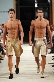 OMG, they’re naked: Twin fashion models Juan & Cesar Hortone