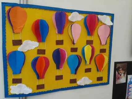 Hot Air Balloon Bulletin Boards - Lafashion judge