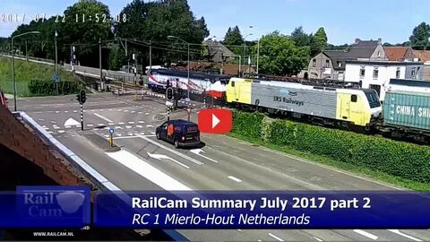 RailCam summary & highlights July 2017 part 2 - YouTube