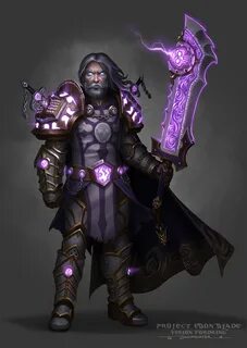 Tirion Fordring of the Ebon Blade by Zach Fischer Charakterd