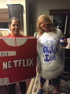 Netflix and chill Halloween costume