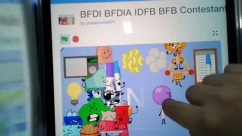 BFB contestants generiting game - YouTube