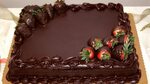 Квадратный шоколадный торт (32 фото)