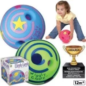 Lilter.com - Price Large Wiggly Giggly Ball by Toysmith THIS