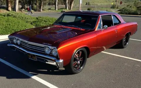 67 Chevelle with a 383 Stoker Chevy muscle cars, Pro touring