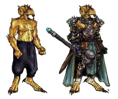 D D Gold Dragonborn Paladin