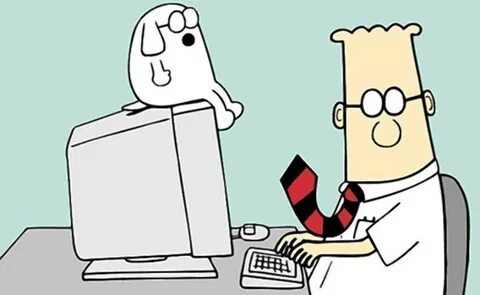 A Network Analysis of Dilbert’s Universe by RW Medium