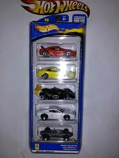 Jual Hot Wheels Gift Pack 5 Hot Wheels Ferrari Super Paquete