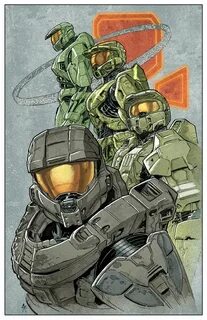 Master Chief Iterations Halo master chief, Halo spartan, Hal