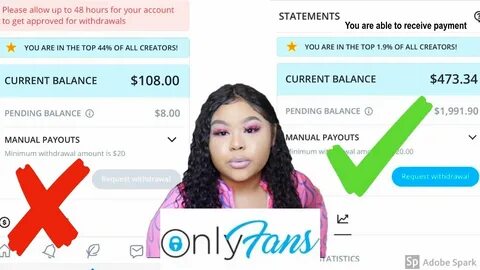 NOT RECEIVING PAYMENT ON ONLYFANS ? HERE'S WHY - YouTube