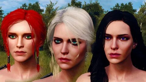 Скачать Witcher 3: Wild Hunt "Yennefer Lilac Eyes - Ciri Cel