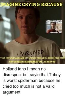 GINE CRYING BECAUSE This Meme Was Made B TOBEY-GANG SURVIYED