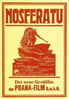 Постеры: Носферату, симфония ужаса / Постер фильма "Носферат