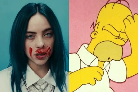 Billie Eilish's 'Bad Guy' Cut With 'The Simpsons' Is The Mem