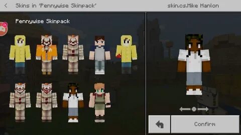 Pennywise's Skinpack Minecraft Skin Packs