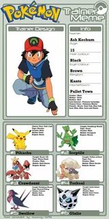 Headcanon Trainer Meme - Ash(Hoenn) by DA-FcoMk513 Pokemon r