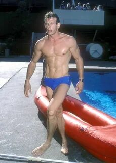 Hunksinswimsuits: The OG: Hot Actor in blue speedos: Marc Si