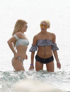 CHANEL WEST COAST in Bikini at a Beach in Ibiza 07/19/2017 -