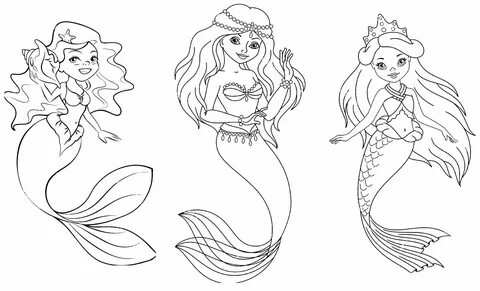 Cola De Sirena Para Imprimir Y Colorear - Fifth-Harmony