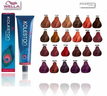 Image result for wella color chart reds Perfect hair color, 