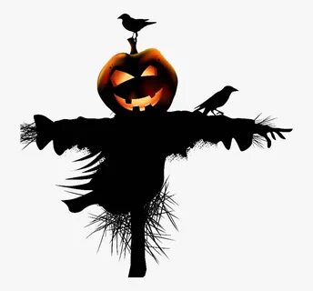 Scarecrow clipart creepy, Scarecrow creepy Transparent FREE 