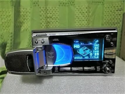 Panasonic CQ-VX5000D 2DIN тип MD/CD рабочий товар с гарантие