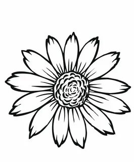 flower head coloring pages in 2019 Sunflower coloring pages,