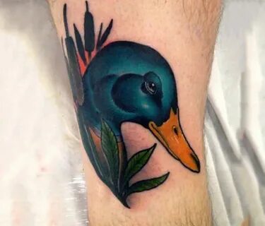 70 Duck Tattoos For Men - Masculine Waterfowl Ink Designs