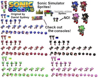 Sonic Colors Simulator sprites by Tales499 on DeviantArt