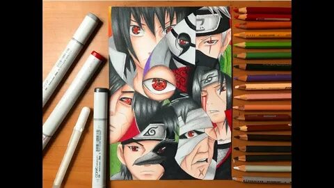 Speed Drawing - Sharingan Users (Naruto Shippuden) HD - YouT