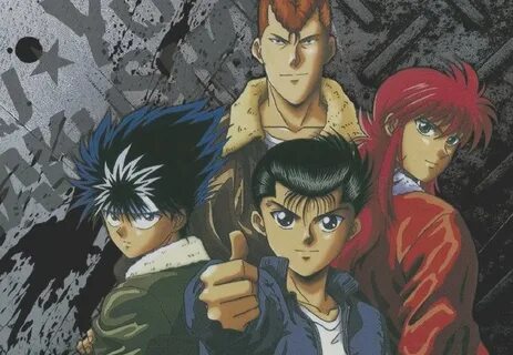 Yu Yu Hakusho, the poster of the characters for th... BitFee